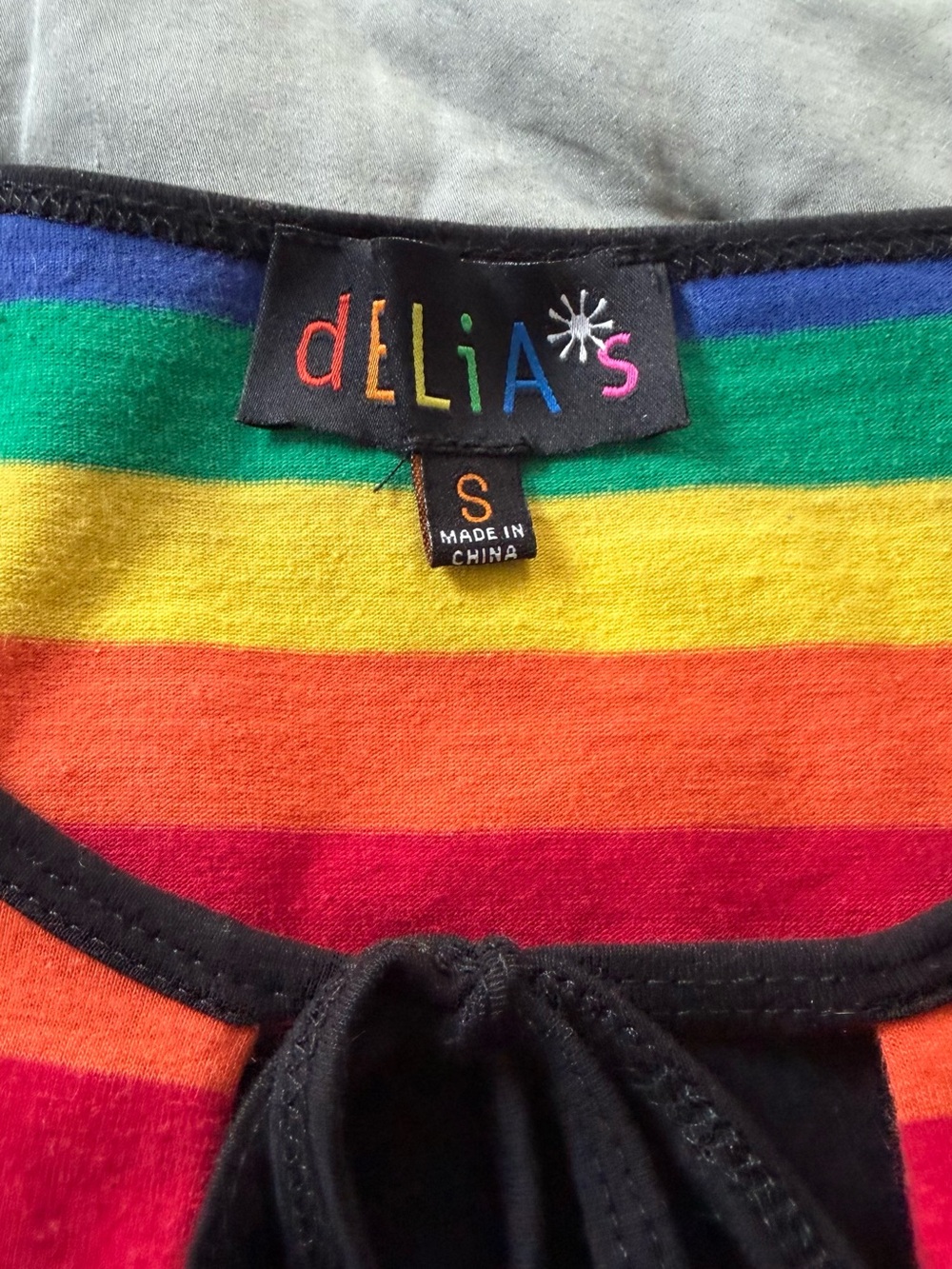 dELiA*s Rainbow Stripe dress - Picture 3 of 4
